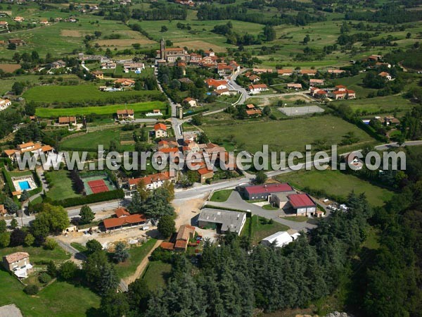 Photo aérienne de Saint-Romain-d'Ay