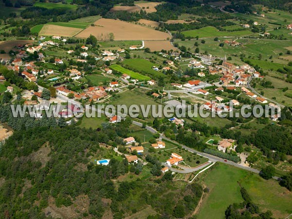 Photo aérienne de Saint-Romain-d'Ay