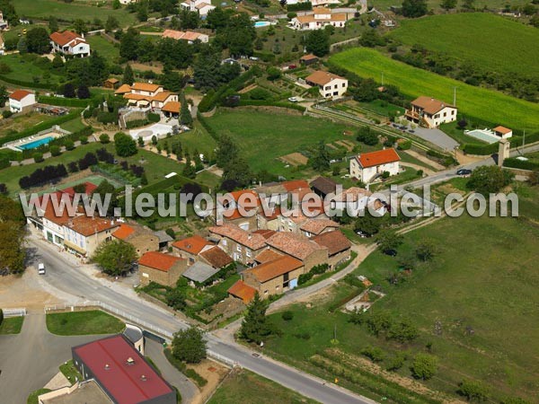 Photo aérienne de Saint-Romain-d'Ay