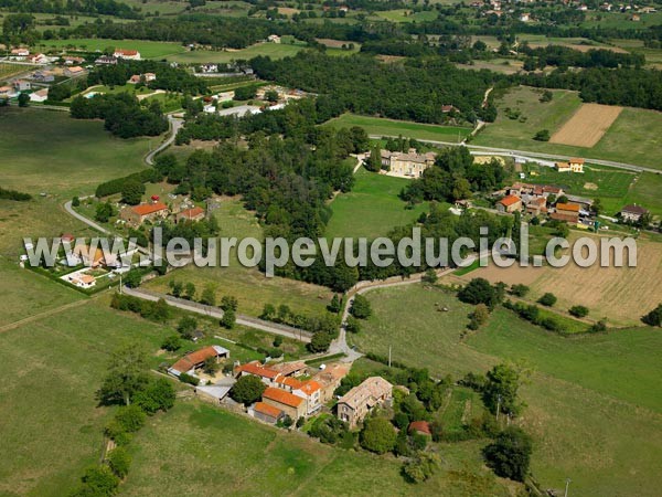 Photo aérienne de Saint-Romain-d'Ay