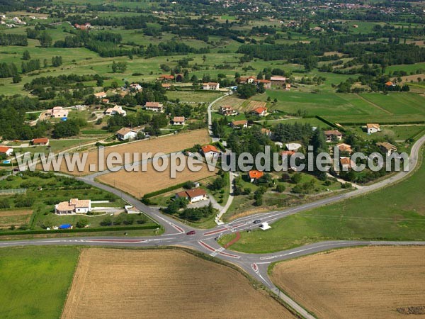 Photo aérienne de Saint-Romain-d'Ay