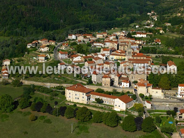 Photo aérienne de Vanosc