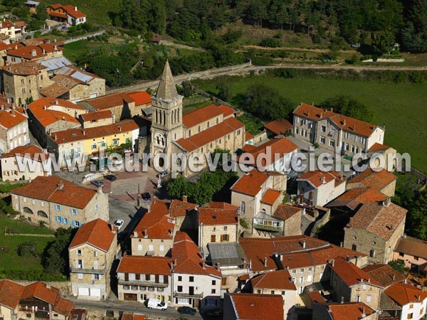 Photo aérienne de Vanosc