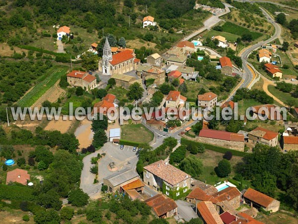 Photo aérienne de Vinzieux