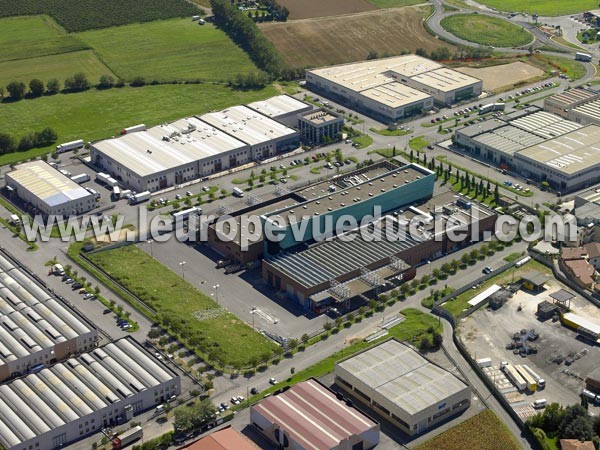 Photo aérienne de Erbusco Photo aérienne de Erbusco