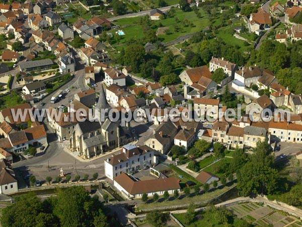 Photo aérienne de Aignay-le-Duc