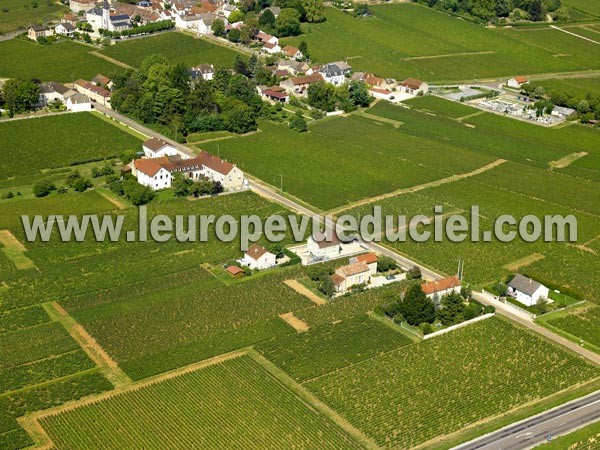 Photo aérienne de Aloxe-Corton