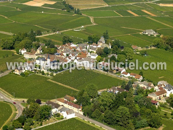 Photo aérienne de Aloxe-Corton