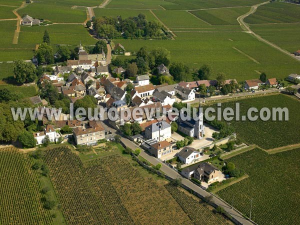 Photo aérienne de Aloxe-Corton