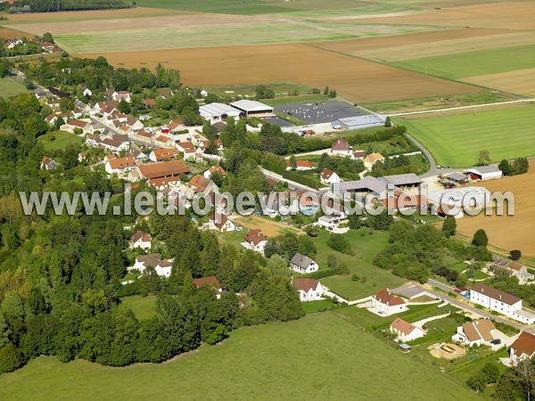 Photo aérienne de Arceau