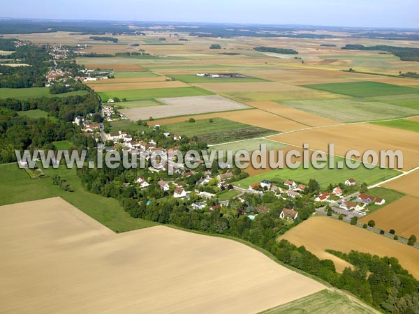 Photo aérienne de Arceau