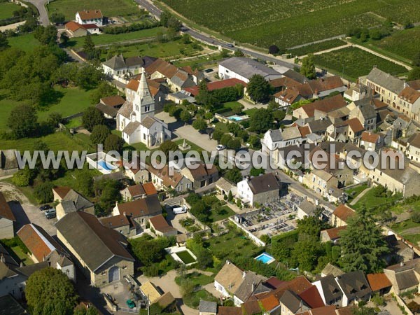 Photo aérienne de Auxey-Duresses
