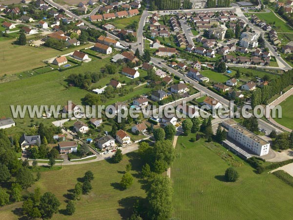 Photo aérienne de Auxonne