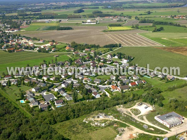 Photo aérienne de Auxonne