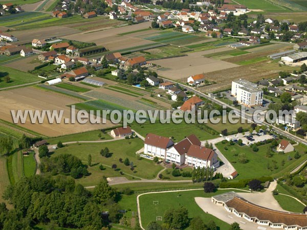 Photo aérienne de Auxonne