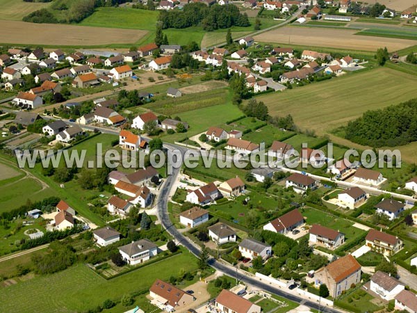 Photo aérienne de Auxonne