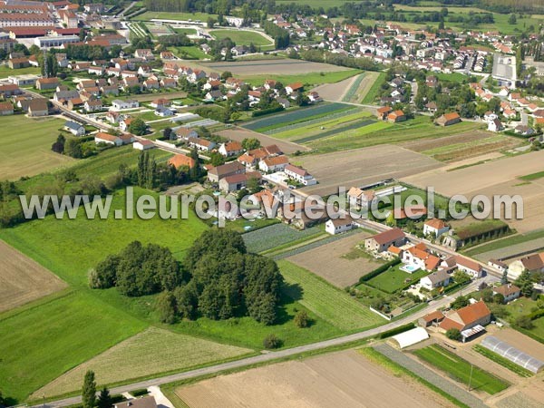 Photo aérienne de Auxonne