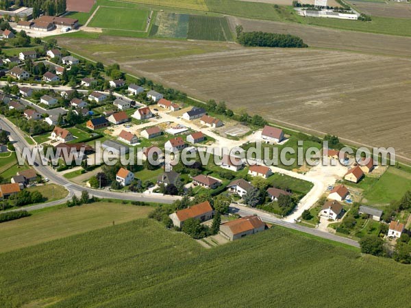 Photo aérienne de Auxonne