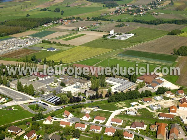 Photo aérienne de Auxonne