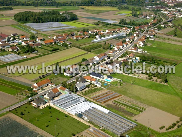 Photo aérienne de Auxonne