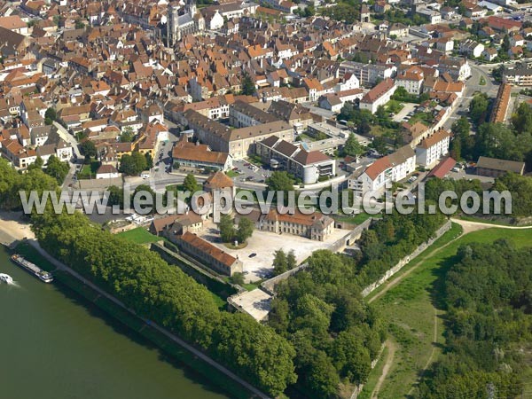 Photo aérienne de Auxonne