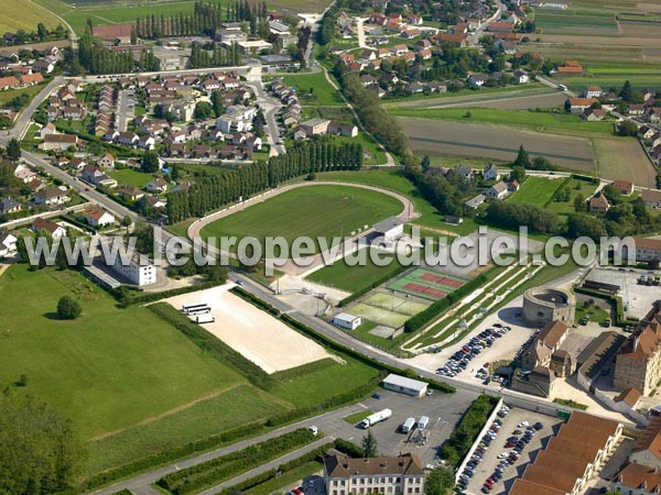 Photo aérienne de Auxonne