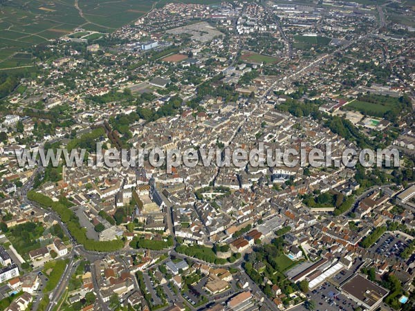 Photo aérienne de Beaune