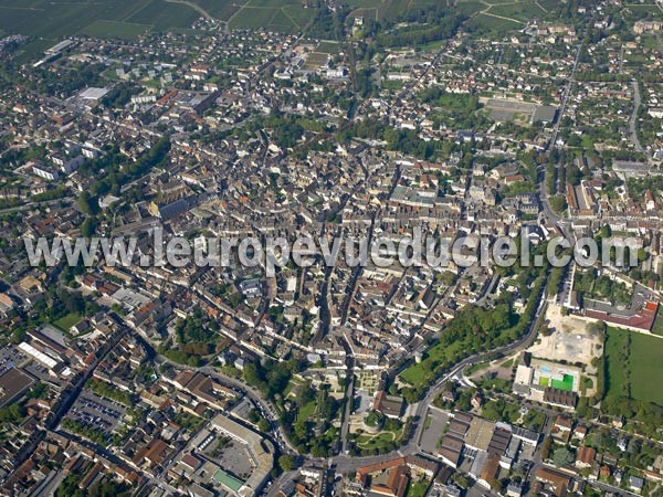 Photo aérienne de Beaune