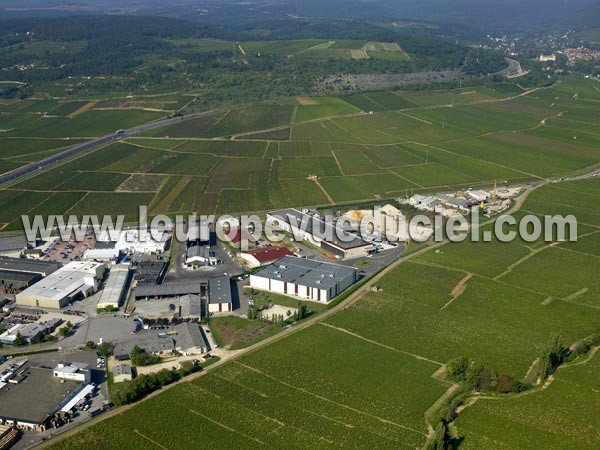 Photo aérienne de Beaune