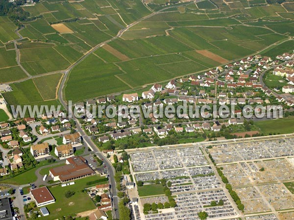 Photo aérienne de Beaune