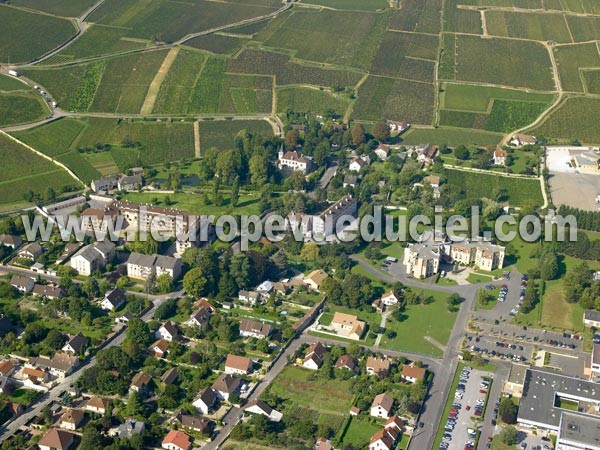 Photo aérienne de Beaune