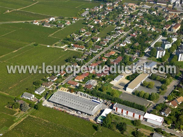 Photo aérienne de Beaune