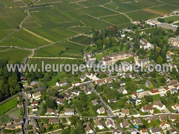 Photo aérienne de Beaune