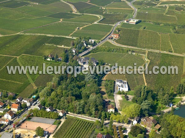 Photo aérienne de Beaune