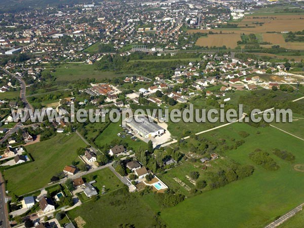 Photo aérienne de Beaune