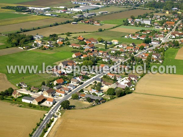 Photo aérienne de Brazey-en-Plaine