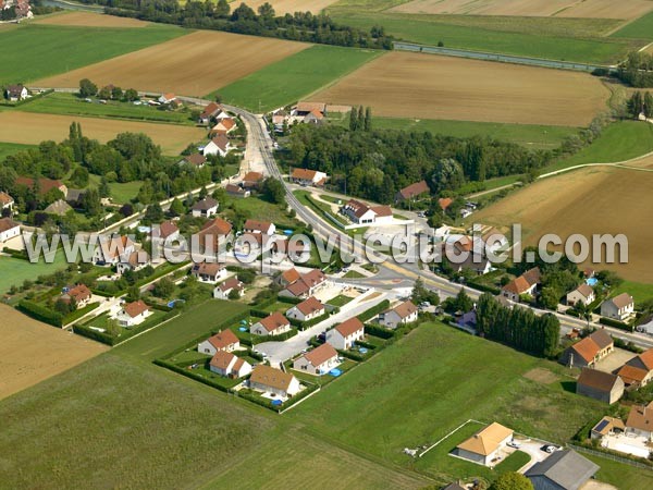 Photo aérienne de Brazey-en-Plaine