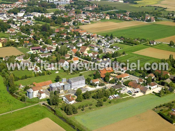 Photo aérienne de Brazey-en-Plaine