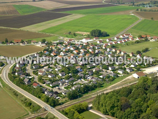 Photo aérienne de Brazey-en-Plaine