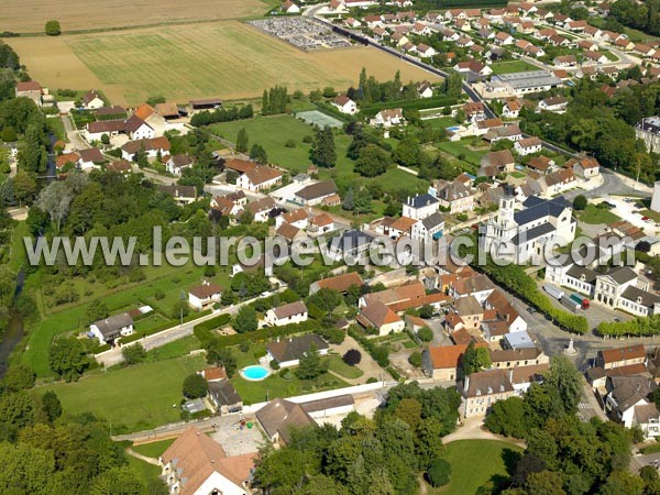 Photo aérienne de Brazey-en-Plaine