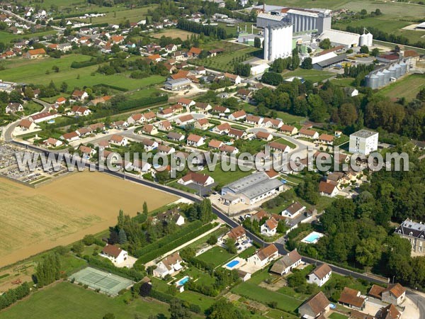 Photo aérienne de Brazey-en-Plaine