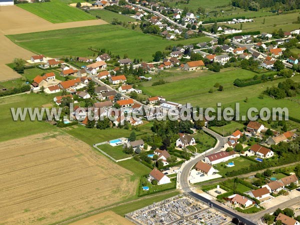 Photo aérienne de Brazey-en-Plaine