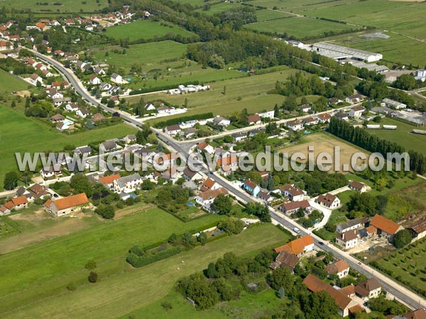 Photo aérienne de Brazey-en-Plaine