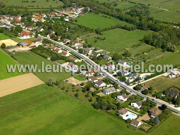 Photo aérienne de Brazey-en-Plaine