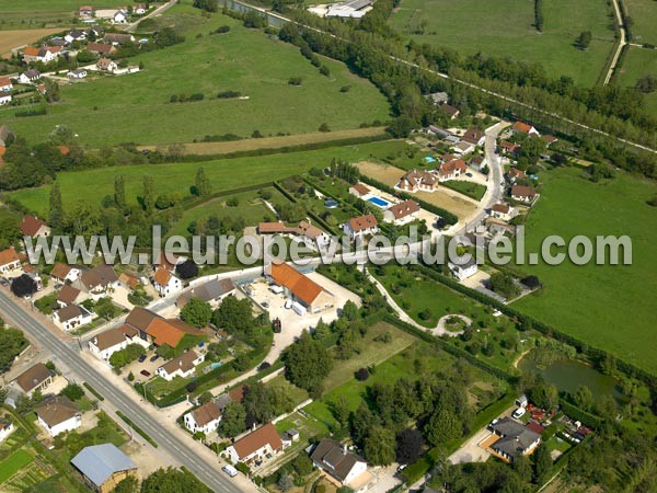 Photo aérienne de Brazey-en-Plaine