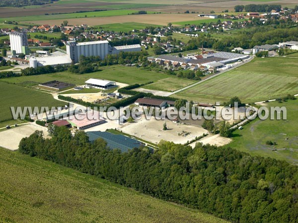 Photo aérienne de Brazey-en-Plaine