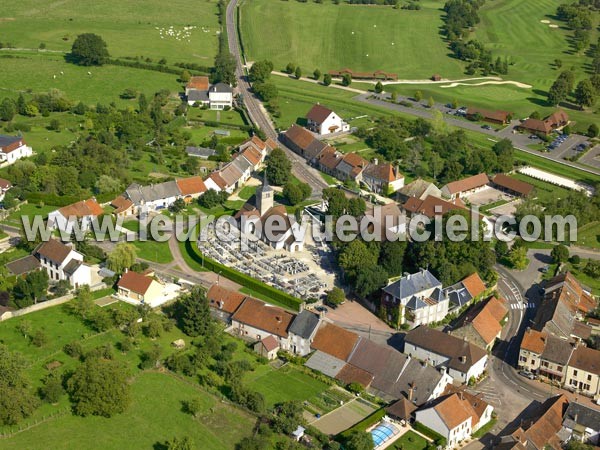 Photo aérienne de Chailly-sur-Armançon