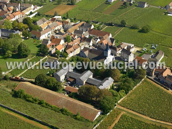 Photo aérienne de Chassagne-Montrachet