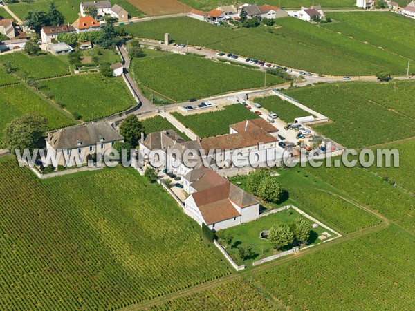 Photo aérienne de Chassagne-Montrachet