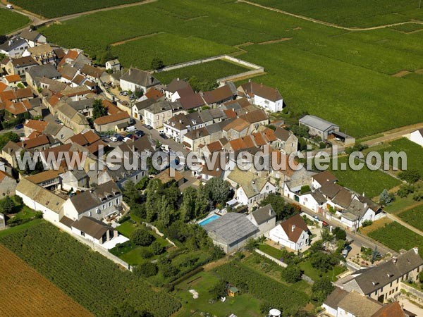 Photo aérienne de Chassagne-Montrachet